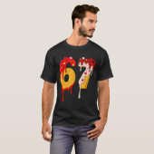 T-shirt 67 Ice Cream Drip Meme Funny Six Seven Valentine D (Devant entier)