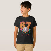 T-shirt 67 Ice Cream Drip Sell Number 67 Player 67th Birth (Devant entier)
