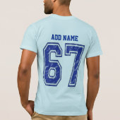 T-shirt 67 Jersey Personnalisé (Dos)