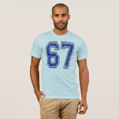 T-shirt 67 Jersey Personnalisé (Devant entier)