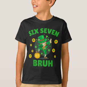 T-shirt 67 jour de la saint patrick six sept enfants garço