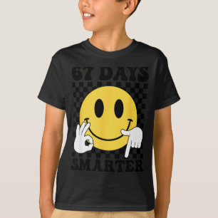 T-shirt 67 jours plus intelligent Drôle Six Sept 6 7 Gen A