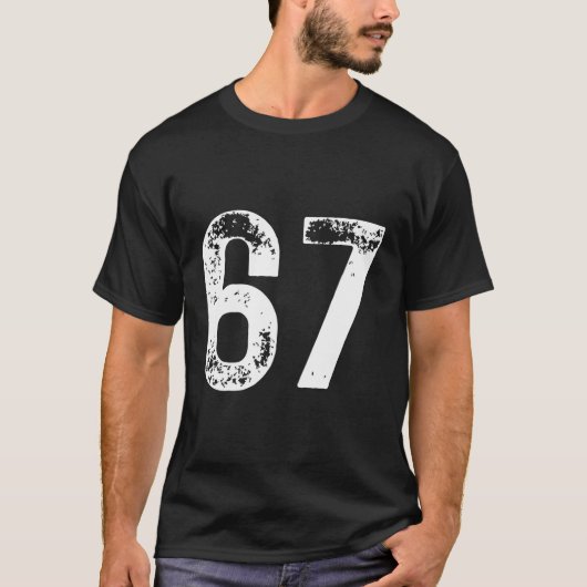 T-shirt 67 Joyeux Jour B Py Distressed (Devant)