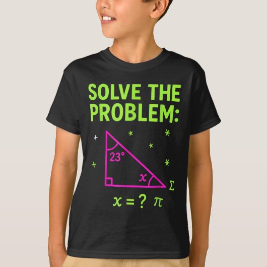 T-shirt 67 Math Meme Solve The Problem Funny Teachers Stud (Devant)