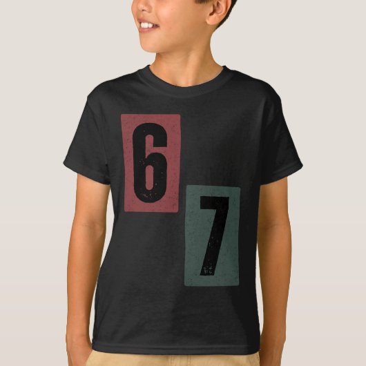 T-shirt 67 Meme 1 (Devant)