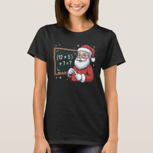 T-shirt 67 Meme 6 7 Drôle de Père Noël Noël Six Sept Mathé