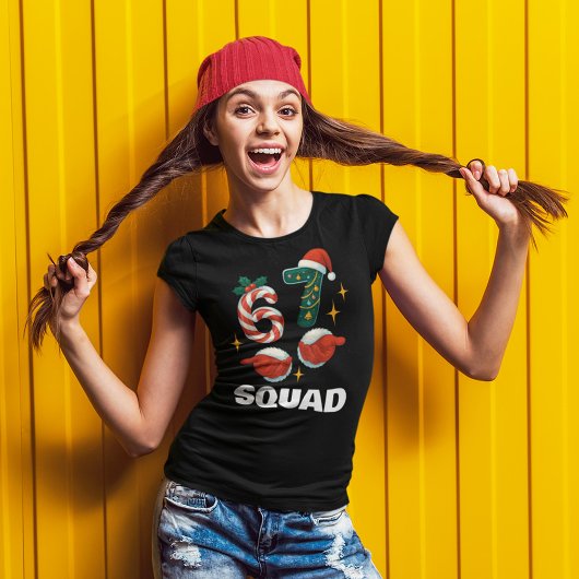 T-shirt 67 Meme 6-7 Squad Noël