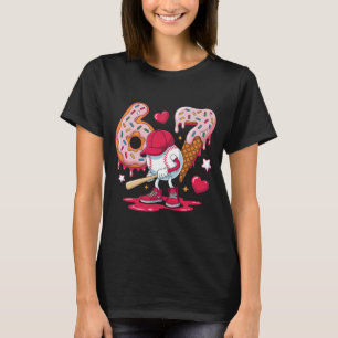 T-shirt 67 Mème de baseball Art de goutte sucrée Beignet e
