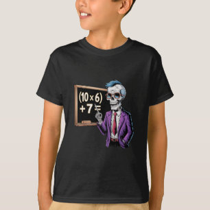 T-shirt 67 Mème de professeur de mathématiques Brainrot Si