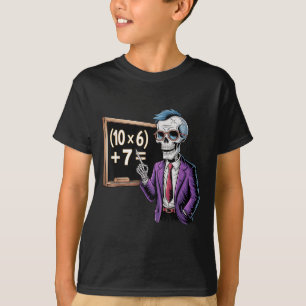 T-shirt 67 Mème de professeur de mathématiques Brainrot Si