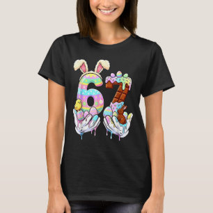 T-shirt 67 mème drôle six sept génération lapin mignon