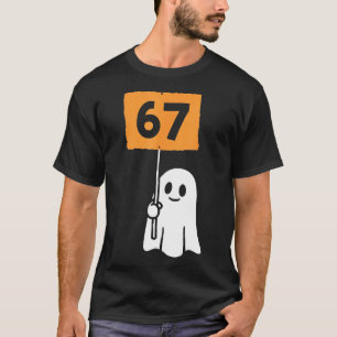 T-shirt 67 Meme Drôle Six Sept Halloween