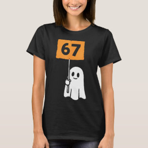 T-shirt 67 Meme Drôle Six Sept Halloween