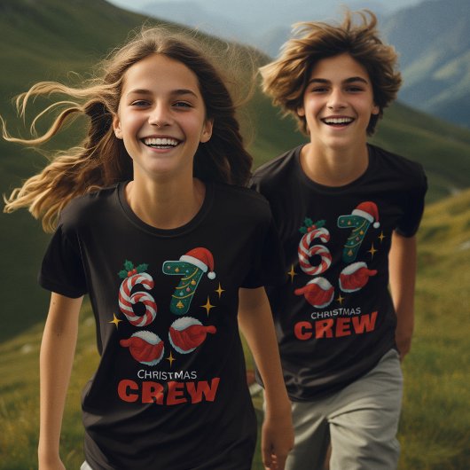 T-shirt 67 Mème “Équipe de Noël”