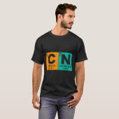 T-shirt 67 Meme Funny Science Teacher Periodic Table Retro (Devant entier)