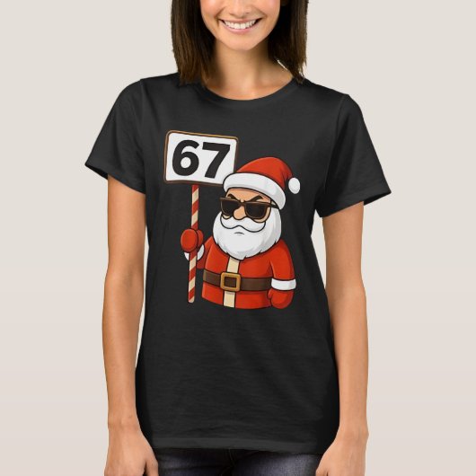 T-shirt 67 Meme Funny Six Seven Christmas for Men Women Ki (Devant)