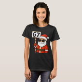 T-shirt 67 Meme Funny Six Seven Christmas for Men Women Ki (Devant entier)