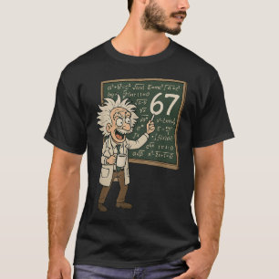 T-shirt 67 mème mathématique drôle professeur génie tablea
