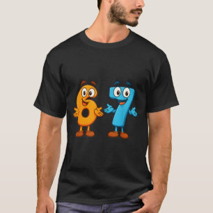 T-shirt 67 Mème Six Sept Enfants Blocs Numéro Professeur d
