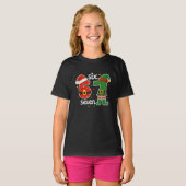 T-shirt 67 Meme Six Seven Noël (Devant entier)