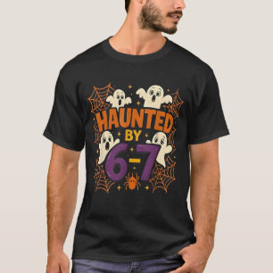 T-shirt 67 Meme Tendance Halloween Drôle Six Sept Gen Alph