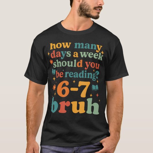 T-shirt 67 Prof De Lecture En Elémentaire Bibliothécaire R (Devant)