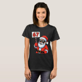 T-shirt 67 Santa Six Seven Christmas (Devant entier)