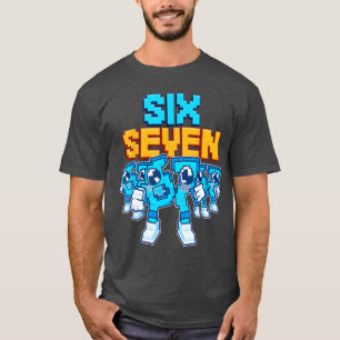 T-shirt 67 Si Seven Drôle de cerveau italien Brainrot Gami