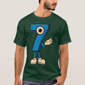 T-shirt 67 Si Seven Drôle Italien Brainrot Enfant Gaming M