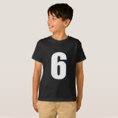T-shirt 67 Six Seven 6 7 Création de Mème Drôle 6 7 Devant (Devant entier)