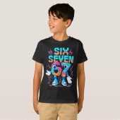 T-shirt 67 Six Seven 6-7 - Funny Italian Brainrot Ice Crea (Devant entier)