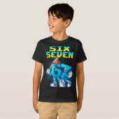 T-shirt 67 Six Seven 6-7 - Funny Italian Brainrot Kids Bas (Devant entier)