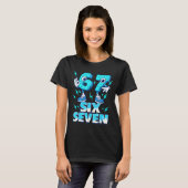 T-shirt 67 Six Seven 6-7 - Funny Italian Brainrot Kids Gam (Devant entier)