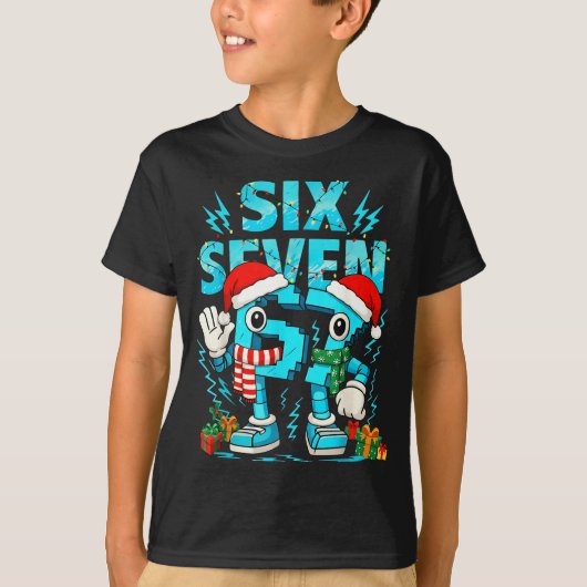 T-shirt 67 Six Seven 6-7 - Funny Italian Brainrot Kids Gam (Devant)