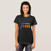 T-shirt 67 Six Seven 6-7 Mème (Devant entier)