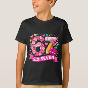 T-shirt 67 Six Seven 6 7 Mème Conception d'enseignant de l