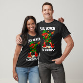 T-shirt 67 Six Seven Bruh Funny Christmas Dabbing Elf 6 7  (Unisexe)