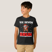 T-shirt 67 Six Seven Bruh Santa Christmas 6 7 Meme Men Wom (Devant entier)
