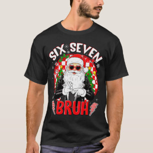 T-shirt 67 Six Seven Burh Drôle de Noël 6 7 Mème Hommes Fe