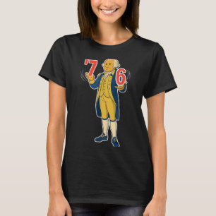T-shirt 67 Six Seven Drôle George Washington Meme 