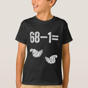 T-shirt 67 Six Seven Mathématiques Mathématiques Équation