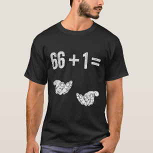 T-shirt 67 Six Seven Mathématiques Mathématiques Équation