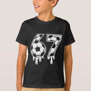 T-shirt 67 Soccer Glace Dégoulinante Gen Alpha Six Sept Mè