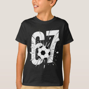 T-shirt 67 Soccer Six Seven 6 7 Mème 67 