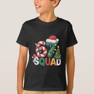 T-shirt 67 Squad Squad Professeur Conception de Noël Drôle