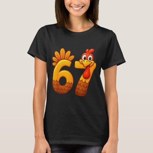 T-shirt 67 Thanksgiving Funny Turkey Thanksgiving 67 Turke (Devant)