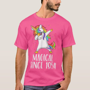 T-shirt 67ème anniversaire, licorn dab, Magique depuis 195