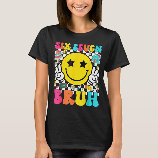 T-shirt 67th Day Of School Shirt 67 Days Smarter Smile Fac (Devant)