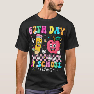 T-shirt 67Th Day Of School Shirt 67 Days Smarter Teacher B