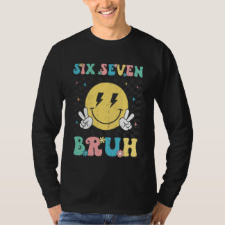 T-shirt 67th Day of School Shirt Six Seven Bruh Teacher Bo